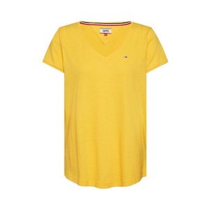 Tommy Jeans Tričko žlté vyobraziť