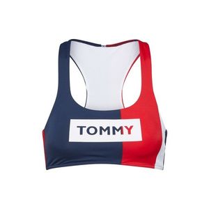Tommy Hilfiger Underwear Bikinový top tmavomodrá / červené / biela vyobraziť