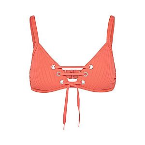 Seafolly Bikinový top 'Lace Up Bralette' koralová vyobraziť