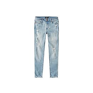 Abercrombie & Fitch Džínsy 'BTS17-LIGHT DEST HARPER LR ANKLE' modrá denim vyobraziť