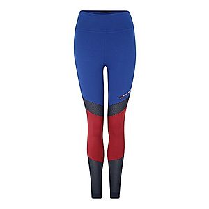 Tommy Sport Športové nohavice 'BLOCKED LEGGING FULL' kráľovská modrá / červené / čierna vyobraziť