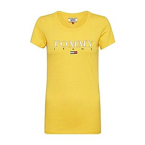 Tommy Jeans Tričko 'Essential' žlté vyobraziť