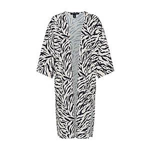 NEW LOOK Kimono 'DAVID TIGER POLY CREPE KIMONO' hnedé / čierna vyobraziť