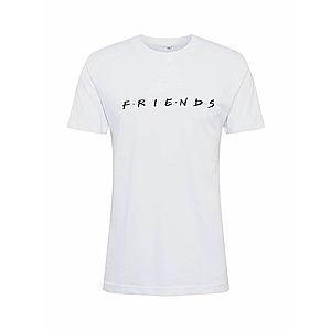 Mister Tee Tričko 'Friends Logo EMB Tee' čierna / biela vyobraziť