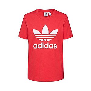 ADIDAS ORIGINALS Tričko 'Trefoil' biela / červené vyobraziť