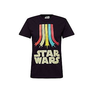 Mister Tee Tričko 'Star Wars Rainbow' zmiešané farby / čierna vyobraziť