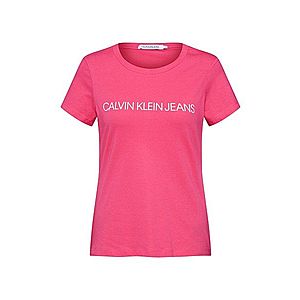Calvin Klein Jeans Tričko 'INSTITUTIONAL LOGO' ružová vyobraziť