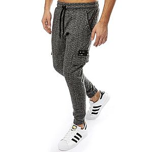 Štýlové jogger nohavice tmavo-sivej farby (ux2187) vyobraziť