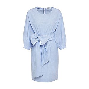 EDITED Šaty 'Phina' modré / biela vyobraziť