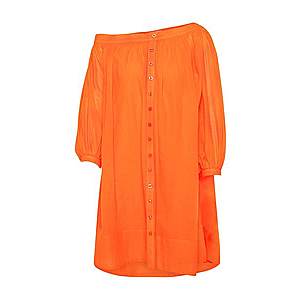 EDITED Letné šaty 'Neele' oranžová vyobraziť