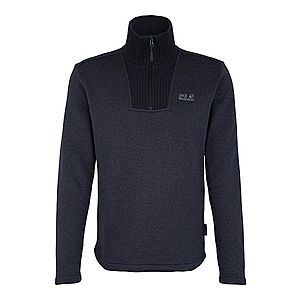 JACK WOLFSKIN Športový sveter 'Scandic' s modrými škvrnami vyobraziť