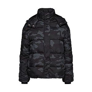 Urban Classics Zimná bunda sivá / čierna vyobraziť