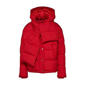 VERO MODA Zimná bunda 'VMSCARF' červené vyobraziť