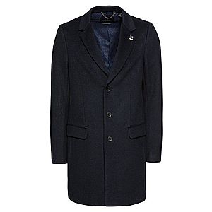 SCOTCH & SODA Prechodný kabát 'Classic 3-button coat in wool blend quality' tmavomodrá vyobraziť