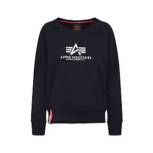 ALPHA INDUSTRIES Mikina čierna vyobraziť