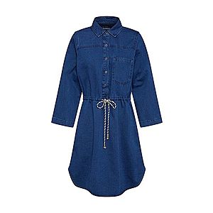 EDC BY ESPRIT Košeľové šaty modrá denim vyobraziť