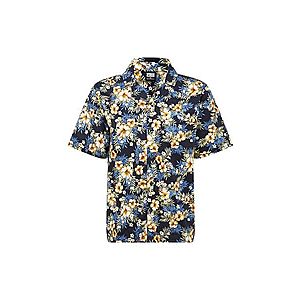 Urban Classics Košeľa 'Pattern Resort Shirt' kobaltovomodrá / zmiešané farby vyobraziť