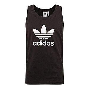 ADIDAS ORIGINALS Tričko 'Trefoil' biela / čierna vyobraziť