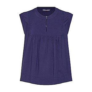 Tommy Jeans Blúzka 'TJW SLEEVELESS BLOUSE' námornícka modrá vyobraziť