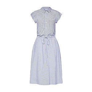 GAP Letné šaty 'SOFT SHIRT MIDI DRESS' modré / biela vyobraziť