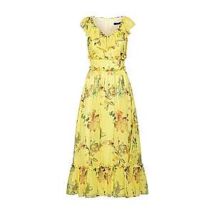 SWING Letné šaty pastelovo žltá / zmiešané farby vyobraziť