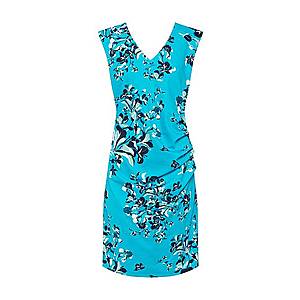 Kaffe Letné šaty 'KAvalerie India Dress' modré / čierna / biela vyobraziť