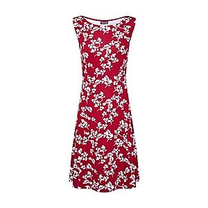 Vínovočervené kvetinové šaty vyobraziť