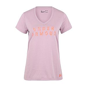 UNDER ARMOUR Funkčné tričko 'Tech SSV - Graphic' oranžová / ružová vyobraziť