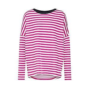Marc O'Polo DENIM Tričko 'Striped Sweatshirt LS / SWEATSHIRTS' ružová vyobraziť