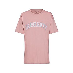 Carhartt WIP Tričko 'W' S/S Princeton T-Shirt' modré / ružová vyobraziť