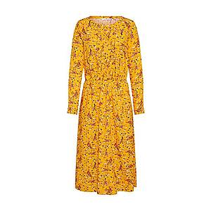 TOM TAILOR Košeľové šaty zlatá žltá vyobraziť