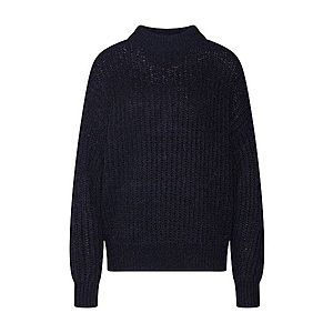 Another Label Sveter 'passy knitted pull l/s' čierna vyobraziť