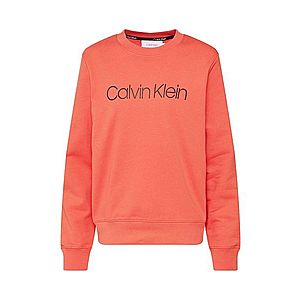 Calvin Klein Mikina 'CORE LOGO PRT SWEATSHIRT' oranžovo červená vyobraziť