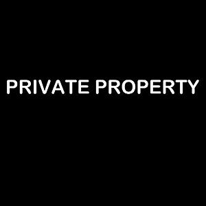 Smešna majica private property vyobraziť