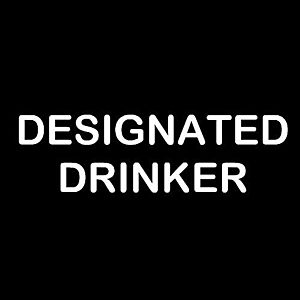 Smešni predpasnik designated drinker vyobraziť