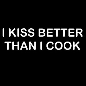 Smešni predpasnik I kiss better than i cook vyobraziť