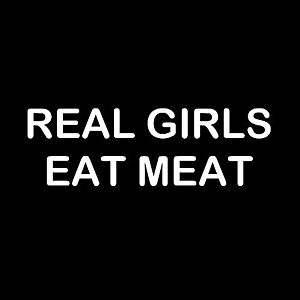 Smešni predpasnik real girls eat meat vyobraziť