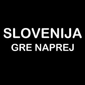 Smešna majica Slovenija gre naprej vyobraziť
