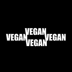 Smešna majica vegan vyobraziť