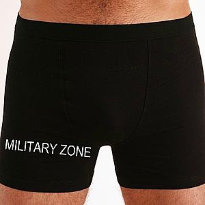 Moške boxer hlače military zone vyobraziť