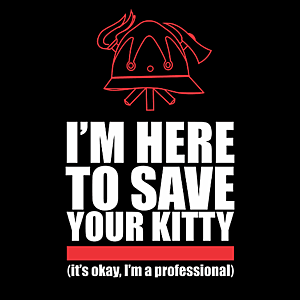 Majica I`m here to save your kitty vyobraziť