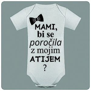 Otroški bodi mami bi se poročila z mojim očijem/atijem vyobraziť