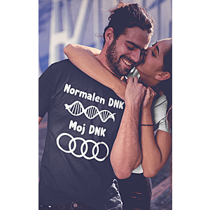 Smešna majica DNK vyobraziť