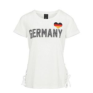 Heine Tričko 'Germany' biela vyobraziť
