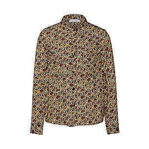 Samsoe Samsoe Blúzka 'Milly shirt aop 7201' hnedé / zmiešané farby vyobraziť