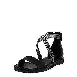 MJUS Remienkové sandále 'TEMPLE' čierna vyobraziť