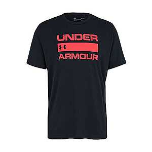 UNDER ARMOUR Funkčné tričko 'TEAM ISSUE' červené / čierna vyobraziť