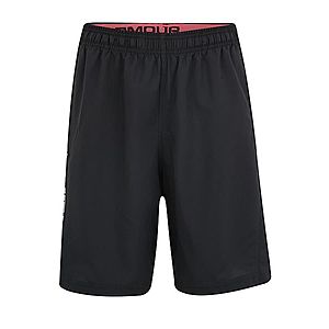 UNDER ARMOUR Športové nohavice čierna / sivá / červené vyobraziť