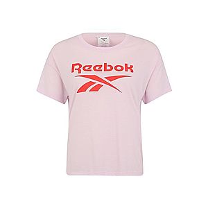 REEBOK Funkčné tričko svetločervená / ružová vyobraziť