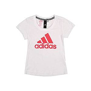 ADIDAS PERFORMANCE Funkčné tričko 'YG MH BOS TEE' ružová / biela vyobraziť
